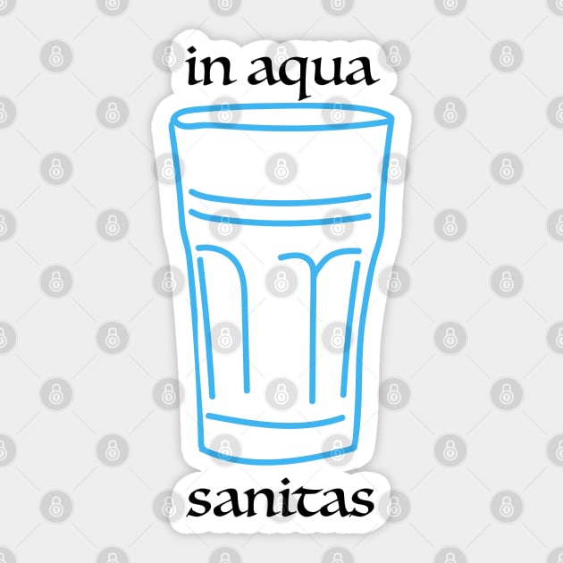 In aqua sanitas Sticker by Gamakaka Design